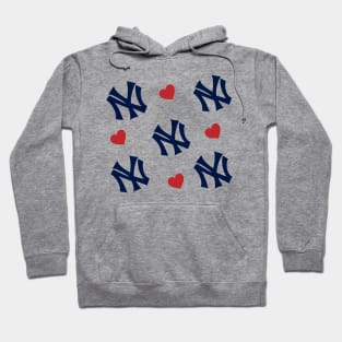 Yankees all over print Hoodie